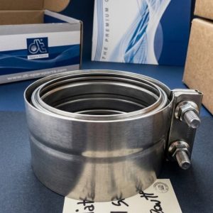 Abrazadera Doble Perno para Tubo Corrugado 5”